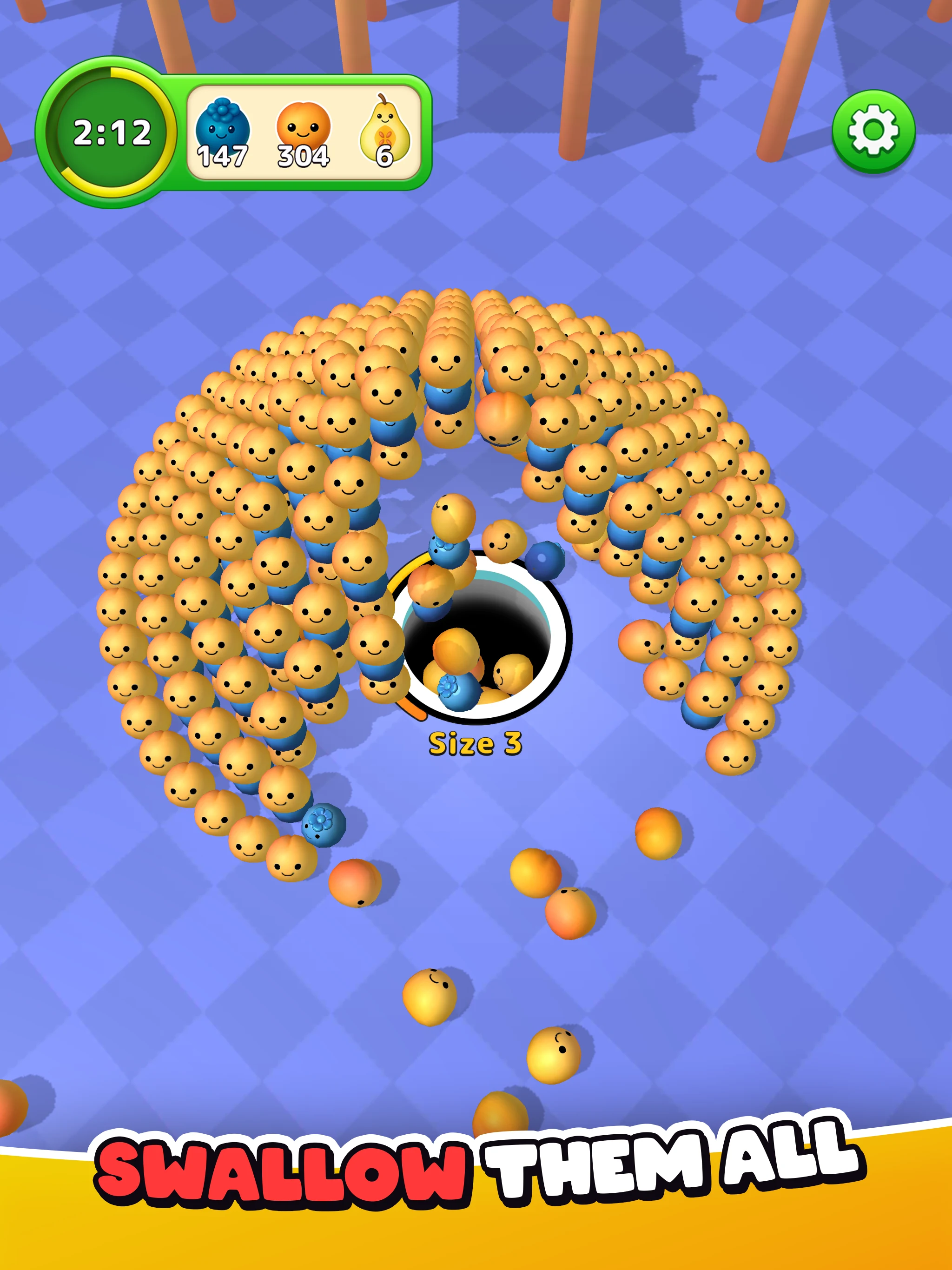 Jelly Hole: Roll & Eat Pals screenshot