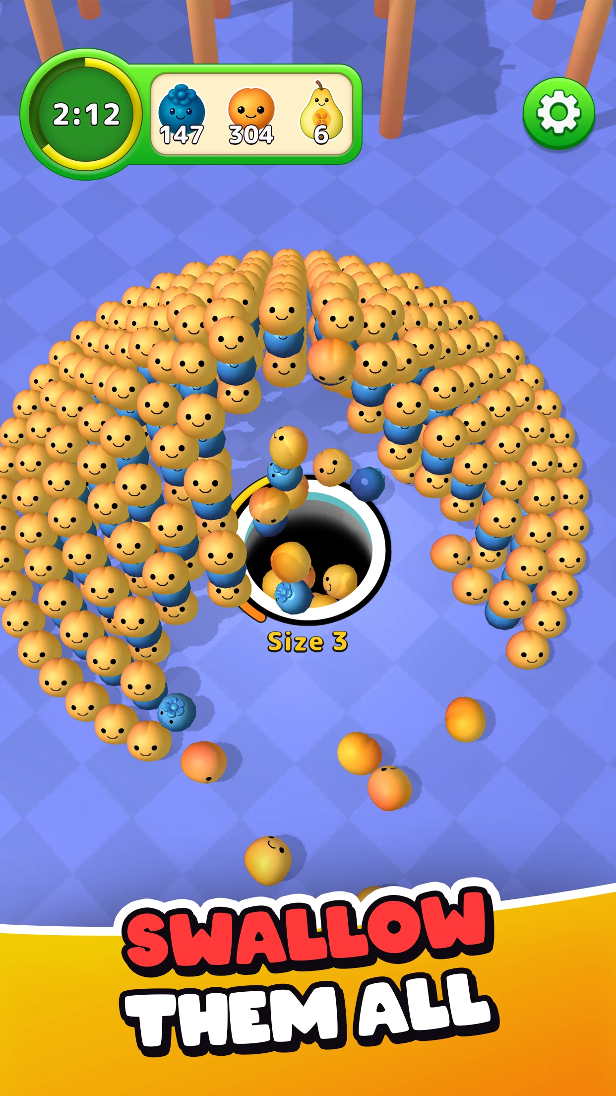 Jelly Hole: Roll & Eat Pals screenshot